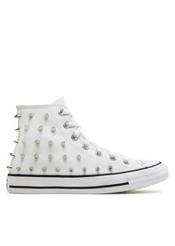 Converse Trampki Chuck Taylor All Star Studded A06444C Biały ze sklepu MODIVO w kategorii Trampki damskie - zdjęcie 181196127