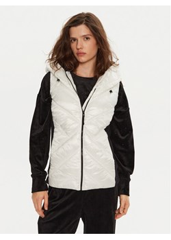 DKNY Bezrękawnik DP4V3157 Biały Regular Fit ze sklepu MODIVO w kategorii Kamizelki damskie - zdjęcie 181196135