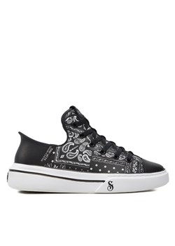 Skechers Sneakersy Snoop One-Double G 251017/BKW Czarny ze sklepu MODIVO w kategorii Trampki męskie - zdjęcie 181196156