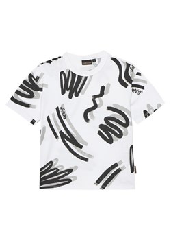 Napapijri T-Shirt NP0A4IGW S Biały Regular Fit ze sklepu MODIVO w kategorii T-shirty chłopięce - zdjęcie 181196329