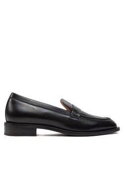 Stuart Weitzman Lordsy Palmer Sleek S5980 Czarny ze sklepu MODIVO w kategorii Lordsy damskie - zdjęcie 181196355