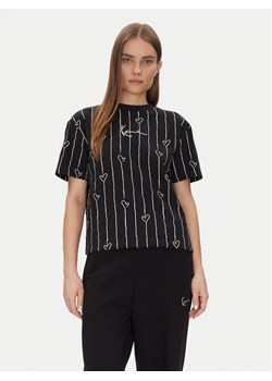 Karl Kani T-Shirt Signature Heart Pinstripe Os 61300126 Czarny Regular Fit ze sklepu MODIVO w kategorii Bluzki damskie - zdjęcie 181196357