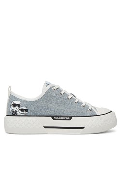 KARL LAGERFELD Trampki KL60614T Niebieski ze sklepu MODIVO w kategorii Trampki damskie - zdjęcie 181196407
