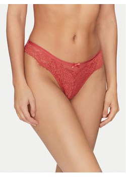 Hunkemöller Stringi Arabella 206330 Czerwony ze sklepu MODIVO w kategorii Majtki damskie - zdjęcie 181196409
