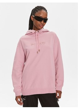 Pinko Bluza Skype 101685 A1N7 Różowy Relaxed Fit ze sklepu MODIVO w kategorii Bluzy damskie - zdjęcie 181196615