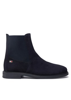 Tommy Hilfiger Sztyblety FW0FW08176 Granatowy ze sklepu MODIVO w kategorii Botki - zdjęcie 181196647