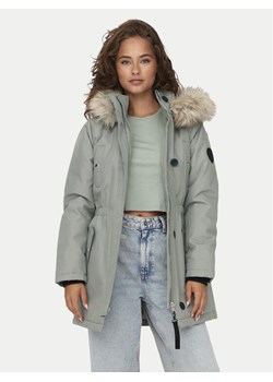 ONLY Parka Iris 15304625 Zielony Regular Fit ze sklepu MODIVO w kategorii Parki damskie - zdjęcie 181196655
