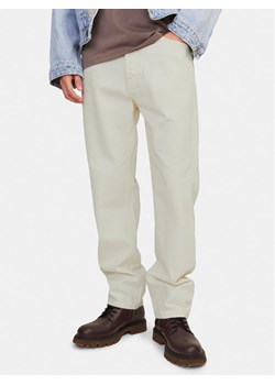 Jack&Jones Jeansy Chris 12252087 Écru Relaxed Fit ze sklepu MODIVO w kategorii Jeansy męskie - zdjęcie 181196776