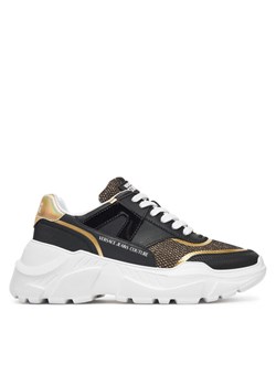 Versace Jeans Couture Sneakersy 78VA3SC4 Czarny ze sklepu MODIVO w kategorii Buty sportowe damskie - zdjęcie 181196795