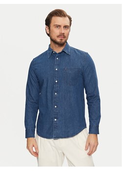 Tommy Hilfiger Koszula jeansowa MW0MW37581 Niebieski Regular Fit ze sklepu MODIVO w kategorii Koszule męskie - zdjęcie 181196907