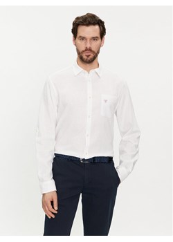 Guess Koszula F4GH00 WG3L0 Biały Regular Fit ze sklepu MODIVO w kategorii Koszule męskie - zdjęcie 181196915