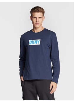DKNY Longsleeve N5_6877_DKY Granatowy Regular Fit ze sklepu MODIVO w kategorii T-shirty męskie - zdjęcie 181196918