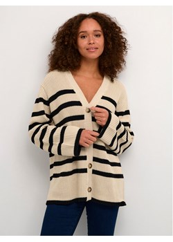 Kaffe Kardigan Cilla 10507575 Beżowy Loose Fit ze sklepu MODIVO w kategorii Swetry damskie - zdjęcie 181196927