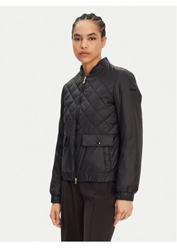 Geox Kurtka bomber Amabel W5520F T3132 F9000 Czarny Regular Fit ze sklepu MODIVO w kategorii Kurtki damskie - zdjęcie 181196956