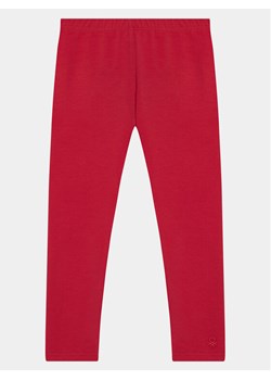 United Colors Of Benetton Legginsy 3MT1CF02G Różowy Slim Fit ze sklepu MODIVO w kategorii Spodnie dziewczęce - zdjęcie 181197017