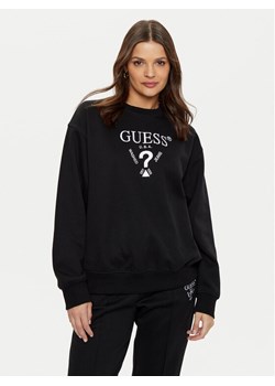 Guess Bluza V5RQ12 KC3D2 Czarny Regular Fit ze sklepu MODIVO w kategorii Bluzy damskie - zdjęcie 181197075