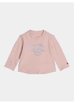 Tommy Hilfiger Bluzka KN0KN01917 Różowy Regular Fit ze sklepu MODIVO w kategorii Kaftaniki i bluzki - zdjęcie 181197115