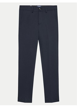 Jack&Jones Junior Spodnie materiałowe Solar 12203547 Granatowy Slim Fit ze sklepu MODIVO w kategorii Spodnie chłopięce - zdjęcie 181197166
