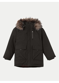 NAME IT Parka Master 13229423 Czarny Regular Fit ze sklepu MODIVO w kategorii Kurtki chłopięce - zdjęcie 181197268