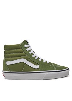 Vans Tenisówki SK8 Hi VN000CMXCIB1 Zielony ze sklepu MODIVO w kategorii Trampki męskie - zdjęcie 181197277
