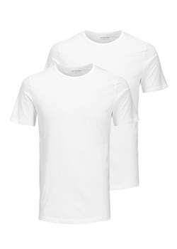 Jack&Jones Komplet 2 t-shirtów Basic Crew Neck 12133913 Biały Regular Fit ze sklepu MODIVO w kategorii T-shirty męskie - zdjęcie 181197749