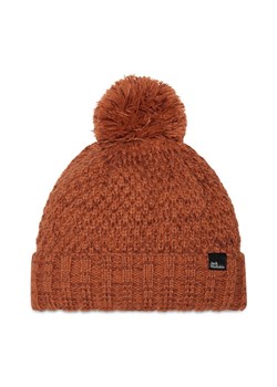 Jack Wolfskin Czapka Highloft Knit 1908011 Pomarańczowy ze sklepu MODIVO w kategorii Czapki zimowe damskie - zdjęcie 181197755