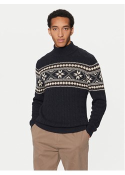 Selected Homme Golf Flake 16081554 Granatowy Regular Fit ze sklepu MODIVO w kategorii Swetry męskie - zdjęcie 181197875
