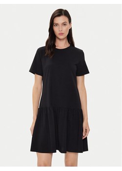 United Colors Of Benetton Sukienka codzienna 3U53DV01H Czarny Relaxed Fit ze sklepu MODIVO w kategorii Sukienki - zdjęcie 181197905