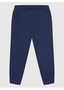 Polo Ralph Lauren Spodnie dresowe 313833611017 Granatowy Regular Fit ze sklepu MODIVO w kategorii Spodnie chłopięce - zdjęcie 181198058