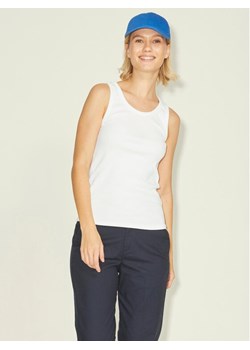 JJXX Top Flora 12200400 Biały Slim Fit ze sklepu MODIVO w kategorii Bluzki damskie - zdjęcie 181198185