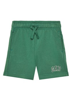 Gap Szorty sportowe 742934-01 Zielony Relaxed Fit ze sklepu MODIVO w kategorii Spodenki chłopięce - zdjęcie 181198219