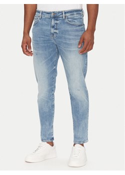 BOSS Jeansy Onyx 50537817 Niebieski Tapered Fit ze sklepu MODIVO w kategorii Jeansy męskie - zdjęcie 181198237