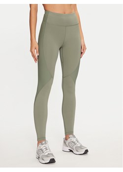 4F Legginsy 4FWAW24TFTIF269 Khaki Slim Fit ze sklepu MODIVO w kategorii Spodnie damskie - zdjęcie 181198356