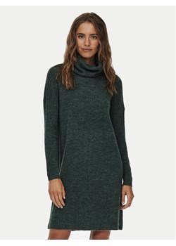 ONLY Sukienka dzianinowa Jana 15140166 Zielony Loose Fit ze sklepu MODIVO w kategorii Sukienki - zdjęcie 181198368