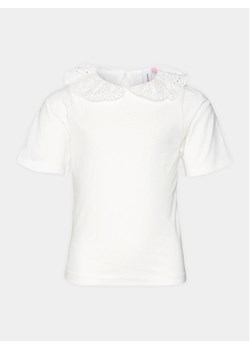 Vero Moda Girl Bluzka Panna 10302398 Biały Regular Fit ze sklepu MODIVO w kategorii Bluzki dziewczęce - zdjęcie 181198475