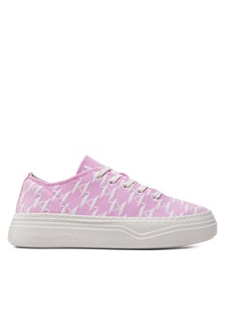 KARL LAGERFELD Sneakersy KL63421 Fioletowy ze sklepu MODIVO w kategorii Trampki damskie - zdjęcie 181198499