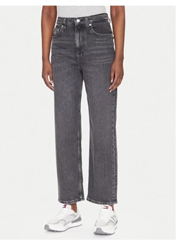 Tommy Jeans Jeansy Layla DW0DW20646 Czarny Straight Fit ze sklepu MODIVO w kategorii Jeansy damskie - zdjęcie 181198539