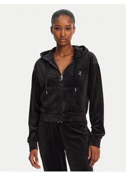 Juicy Couture Bluza Iccle JCWAS125308 Czarny Loose Fit ze sklepu MODIVO w kategorii Bluzy damskie - zdjęcie 181198608