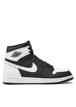 Nike Sneakersy Air Jordan 1 Retro DZ5485 010 Czarny ze sklepu MODIVO w kategorii Buty sportowe męskie - zdjęcie 181198705