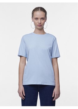 Pieces T-Shirt Ria 17086970 Niebieski Regular Fit ze sklepu MODIVO w kategorii Bluzki damskie - zdjęcie 181198757