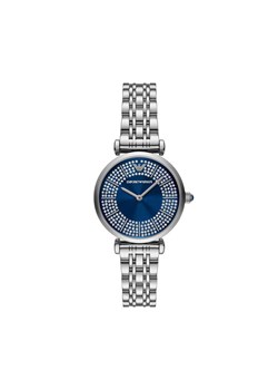 Emporio Armani Zegarek Gianni T-Bar AR11627 Srebrny ze sklepu MODIVO w kategorii Zegarki - zdjęcie 181198925