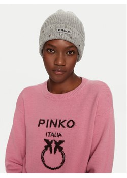 Pinko Czapka Serengeti Cuffia 104326 A27A I17 Szary ze sklepu MODIVO w kategorii Czapki zimowe damskie - zdjęcie 181199015