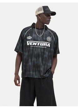 Jack&Jones Polo Retreat 12277379 Czarny Loose Fit ze sklepu MODIVO w kategorii T-shirty męskie - zdjęcie 181199045
