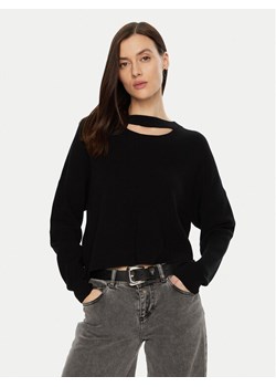 Kontatto Sweter 3M7760 Czarny Relaxed Fit ze sklepu MODIVO w kategorii Swetry damskie - zdjęcie 181199079