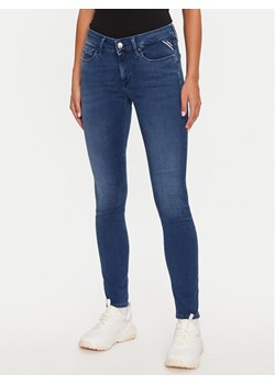 REPLAY Jeansy WH689 .000.817 743 Niebieski Skinny Fit ze sklepu MODIVO w kategorii Jeansy damskie - zdjęcie 181199128