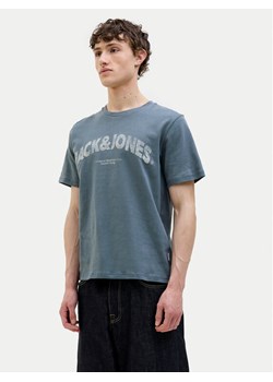 Jack&Jones T-Shirt Almeria 12276962 Niebieski Regular Fit ze sklepu MODIVO w kategorii T-shirty męskie - zdjęcie 181199328