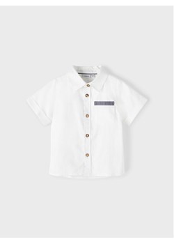 NAME IT Koszula 13216662 Biały Regular Fit ze sklepu MODIVO w kategorii Koszule chłopięce - zdjęcie 181199365
