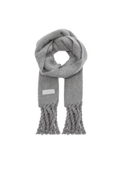 Tommy Hilfiger Szalik Tommy Twist Scarf AW0AW15530 Szary ze sklepu MODIVO w kategorii Szaliki i chusty damskie - zdjęcie 181199385