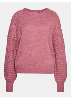 ICHI Sweter 20119716 Różowy Regular Fit ze sklepu MODIVO w kategorii Swetry damskie - zdjęcie 181199497