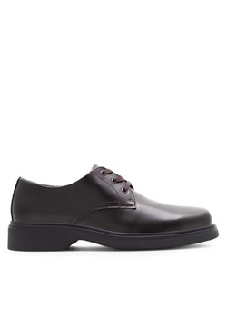 Badura Półbuty JIMM-01 123AM Brązowy ze sklepu MODIVO w kategorii Buty eleganckie męskie - zdjęcie 181199606